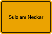 Grundbuchauszug Sulz am Neckar